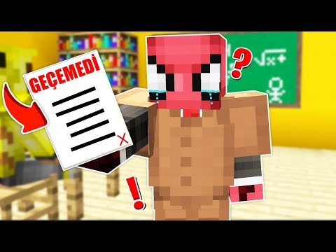 FAKİR SINIFTA KALDI! 😱 - Minecraft