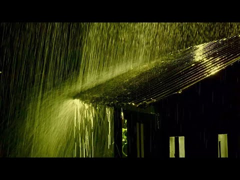 Very strong Winds | thunderstorms & Keep sounding don't Stop & Heavy rain, Deep Sleep Very refresh