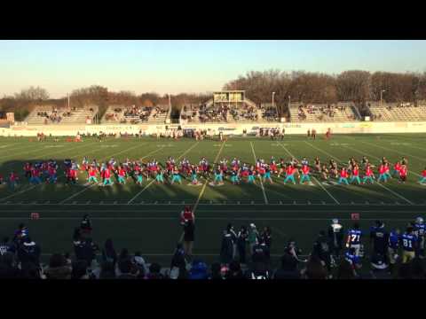 アメフトハーフタイムショー 151220