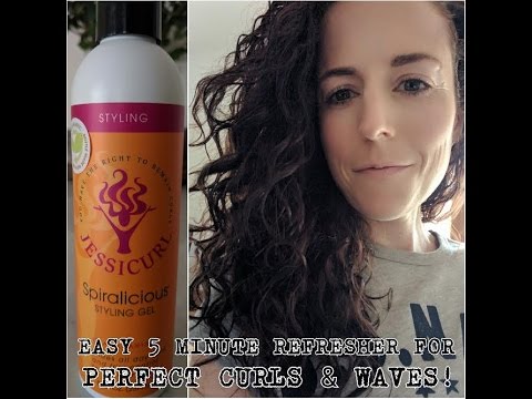 5 MINUTE REFRESHER FOR PERFECT CURLS & WAVES (using...
