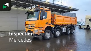 Mercedes-Benz Arocs 3243 Arocs 8X4 14m3 Dautel 3-side tipper Big-Axle Steelsus dump truck | Image 4 - Autoline