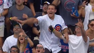 Anthony Rizzo tried to catch his first career home run. Aaron Judge MVP concerns