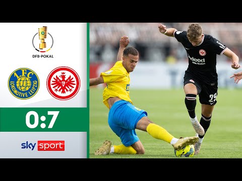 Lok Leipzig - Eintracht Frankfurt | Highlights - 1 | DFB Pokal 2023/24
