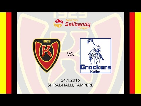 Naisten Liiga: Koovee-Crackers, 24.1.2016, Maalikooste