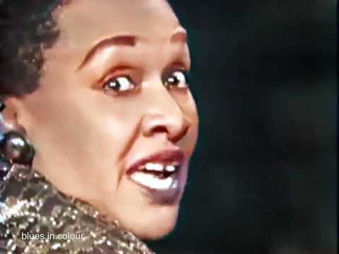 Victoria Spivey - 'TB Blues' live [Colourised] 1963