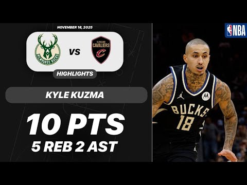 Kyle Kuzma vs Cleveland Cavaliers | 10 PTS 5 REB 2 AST 1 STL | NBA 11-18-2025 Highlights