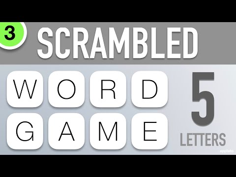 Scrambled Word Games Vol. 3 - Guess the Word Game (5 Letter Words)
