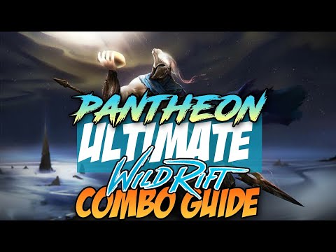 PANTHEON ULTIMATE COMBO GUIDE +GIVEAWAY🔥| Pantheon Wildrift Combo guide| WILDRIFT TUTORIAL
