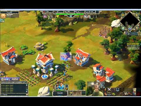 Age of Empires Online Walkthrough - Pt.48 Greek - Draw Them Out (I)