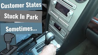 My Car Is Stuck In Park!!