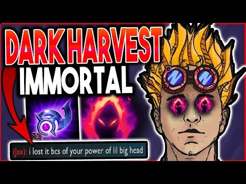 Heimerdinger is IMMORTAL WITH DARK HARVEST?