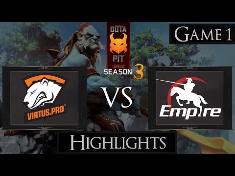 Dota 2 Virtus.Pro vs Empire Highlights | Dota PIT Season 3