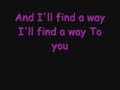 Tyler Blackburn-Find a way (lyrics on screen) 