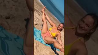 Download lagu naked girl yoga on beach | #beach #hotyoga #yogagirl #summer #bikini #sunkissed #sunrise mp3