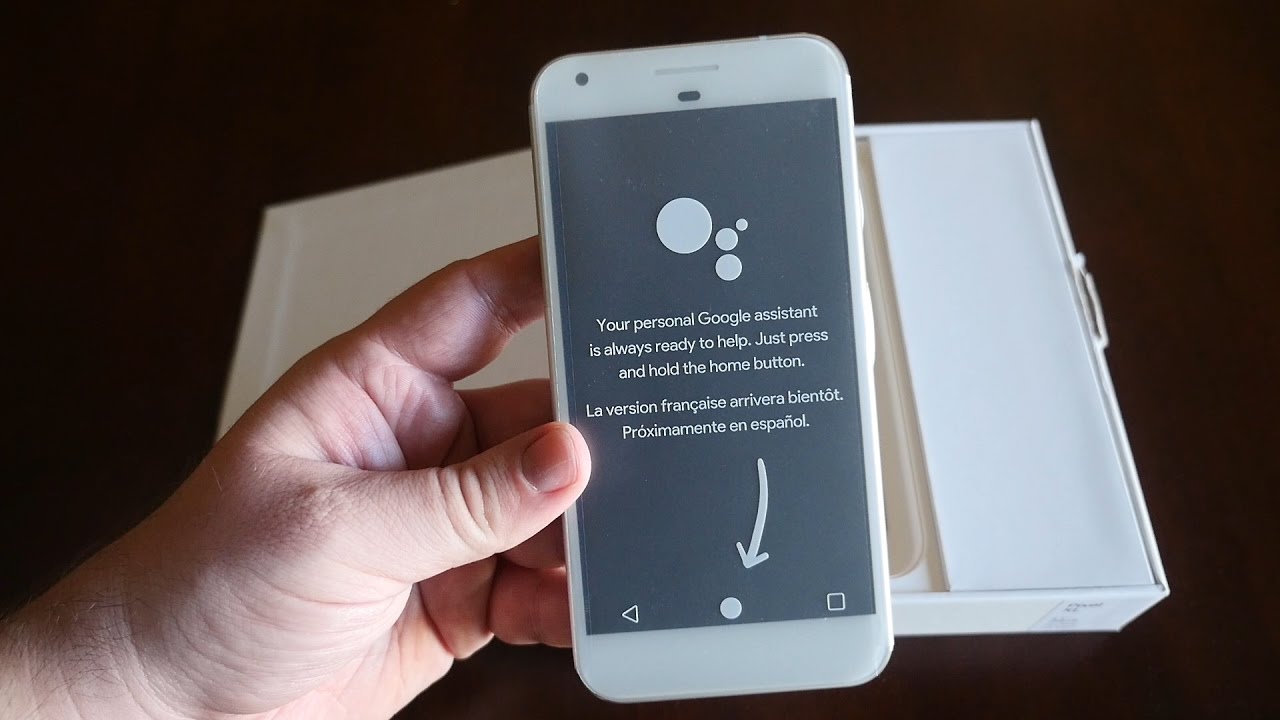 Google Pixel XL Very Silver Unboxing and First Impressions