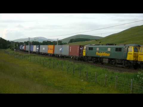 86638 & 86612, 4M11 Coatbridge - Crewe BH, Abington, 25/06/2013