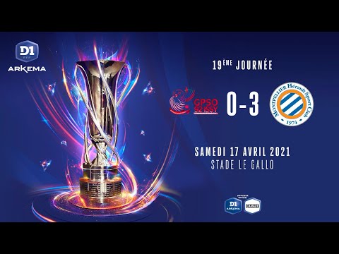 D1 Arkema, J19 : GPSO 92 Issy - Montpellier HSC (0-3)