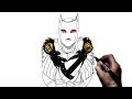How To Draw Killer Queen Step By Step JoJo S Bizarre Adventure