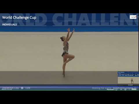 Lola Zakirova UZB- Ball AA- World Challenge Cup Kazan 2019
