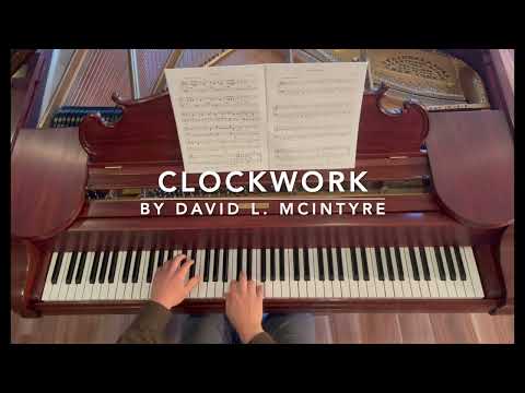 Clockwork by David L  McIntyre  (RCM Level 1 - Etude)
