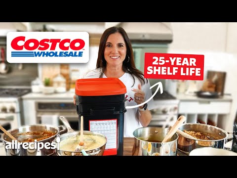Reviewing Costco's Emergency Food Bucket Meals | Allrecipes
