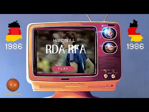 Allemagne de l'EST / Allemagne de l'OUEST 1986 Championnat du Monde 🤾‍♂️
