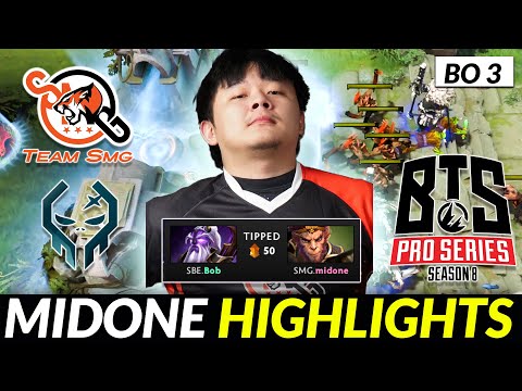 MidOne first game Playoffs - SMG vs Execration [Bo3] BTS Pro Series 8