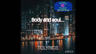 Joeboy - Body and Soul (lyrics video)