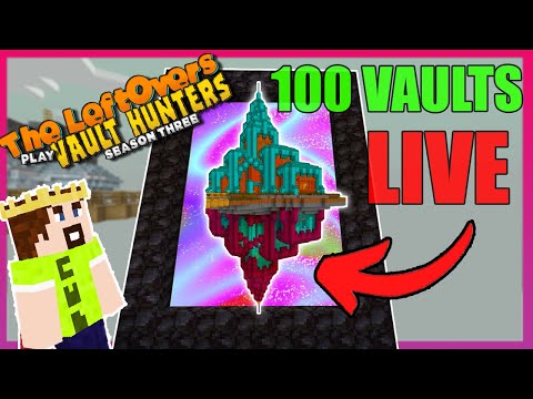 Insane 100 Vault Challenge in Minecraft SMP 1.18!
