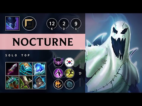 Nocturne Top vs Volibear - KR Master Patch 25.08