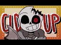CLOSE UP Meme Sans Murder Time Trio Color Flash Warning