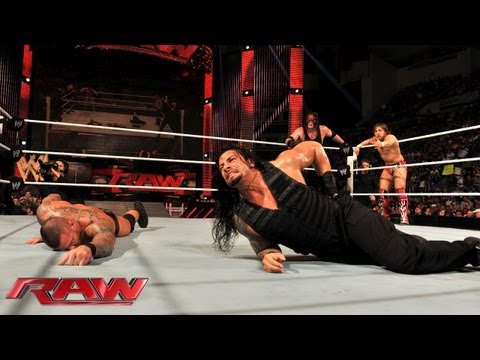 Raw - Randy Orton & Team Hell No vs. The Shield: Raw, June 3, 2013