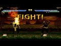 Hell Scorpion Vs Human Cyrax MKP CHAOTIC NEW ERA