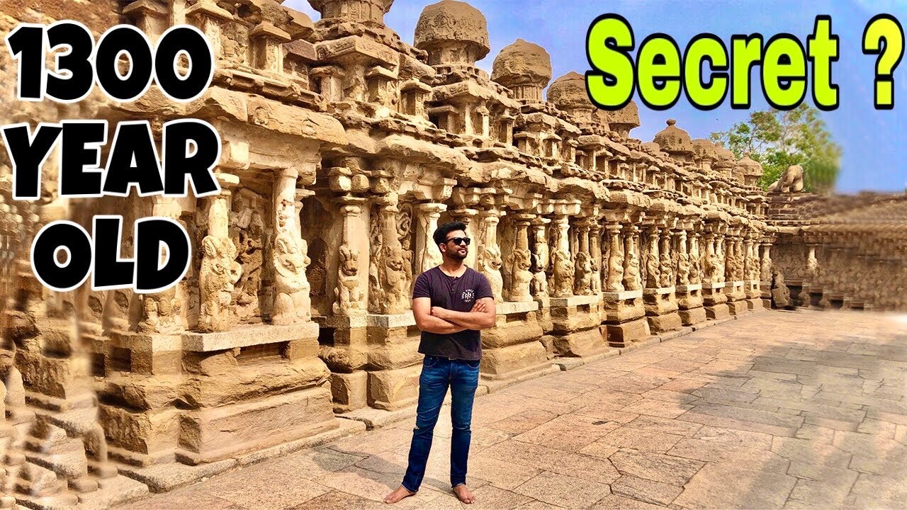 UNBELIEVABLE 1000 YEAR OLD Shiva Temple in India | KAILASANATHAR Kanchipuram | Ancient Architecture