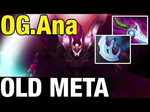 OLD META - OG.Ana Play Spectre WITH RADIANCE, MANTA AND DIFFUSAL - Dota 2