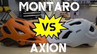 Giro Montaro vs POC Axion | Mountain Bike Helmet Comparison