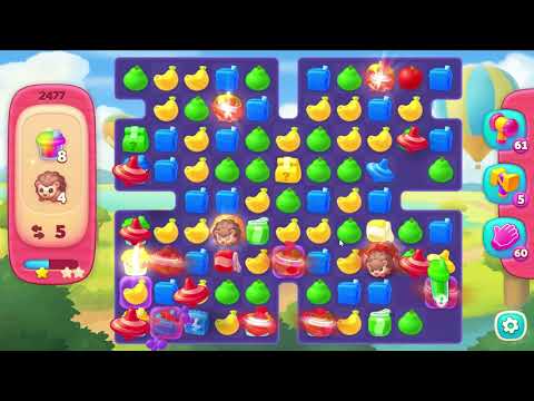 Wildscapes level 2477 🐼 Playrix 👋😘✌️ HD