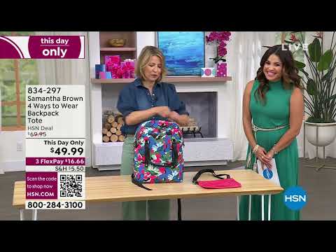 HSN | Samantha Brown Luggage Collection 12th Anniversary 07.06.2023 - 11 PM