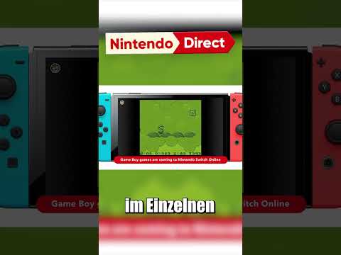 Endlich GAMEBOY auf der NINTENDO SWITCH! 😍 #shorts