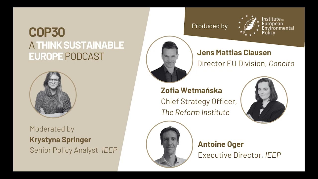 Podcast | COP30 and climate leadership – where does the EU stand?