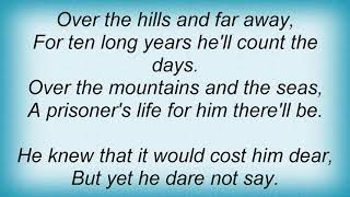 Sonata Arctica - Over The Hills And Far Away (Nightwish Cover) Lyrics