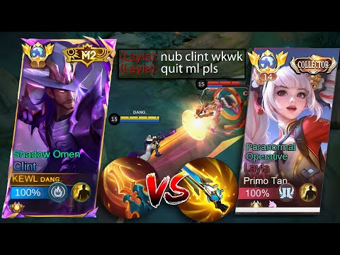 SUPREME CLINT VS TOP PRO LAYLA🔥 | ONE OF THE INTENSE RANKED GAME! (WHO WILL WIN?)