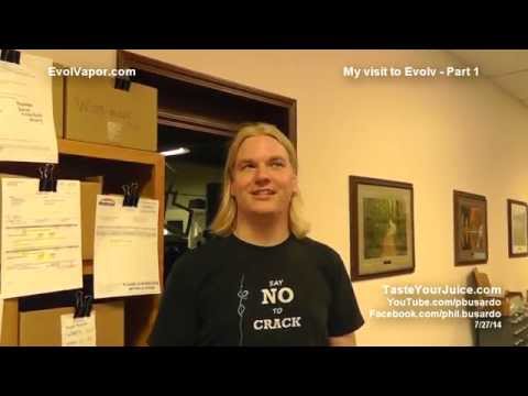 A PBusardo Video - My Visit To Evolv & Factory Tour - Part 1