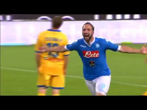 36° gol di Gonzalo Higuain con telecronaca Compagnoni-Adani