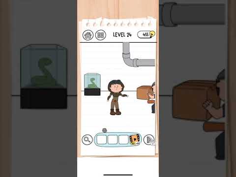 Brain Test 3 Tricky Quests: All Levels 24 Solution #SSSBGames #youtubeshorts #Shorts