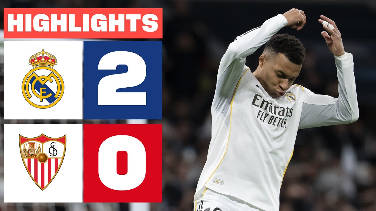 Real Madrid vs Sevilla Highlights