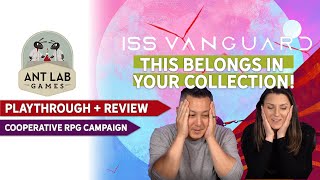 ISS Vanguard Board Game Playthrough Review