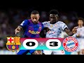 Barcelona vs Bayern Munich 0-3 Highlights & Goals - UCL 2021-2022