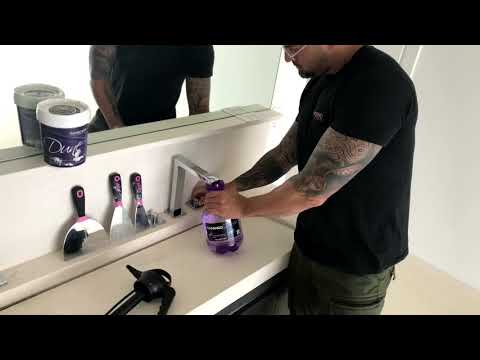 Venetian plaster Marmorino Tools water spray with coarse Marmorino