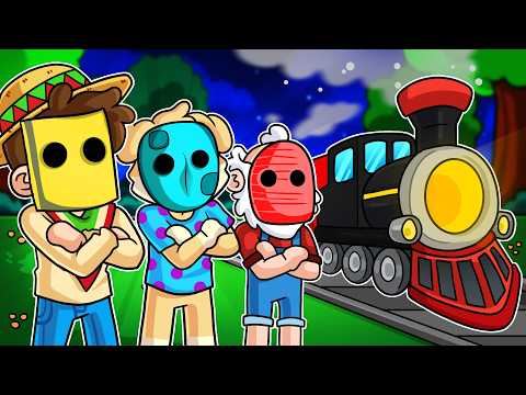 ¡Mis AMIGOS y Yo ESCAPAMOS del BOSQUE en TREN! 😱🚂💀 SILVIOGAMER en Forest Escape: Last Train